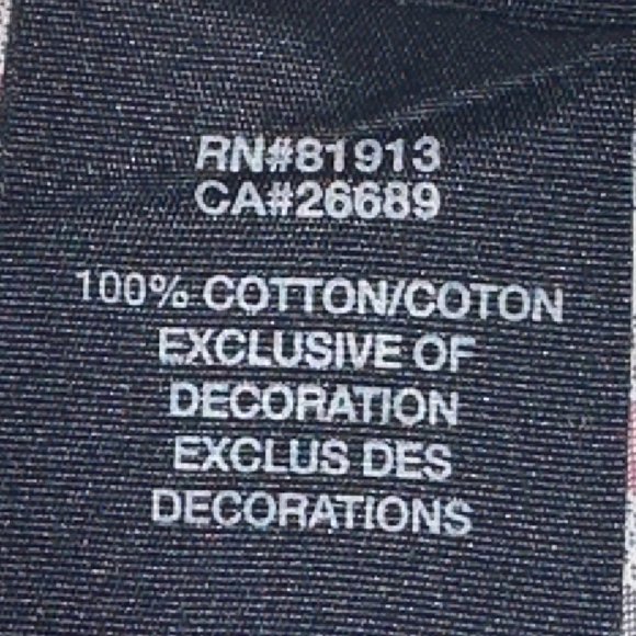 Robert Graham Red White Black Striped Cotton Button Down Dress Shirt Size XL - Picture 8 of 9